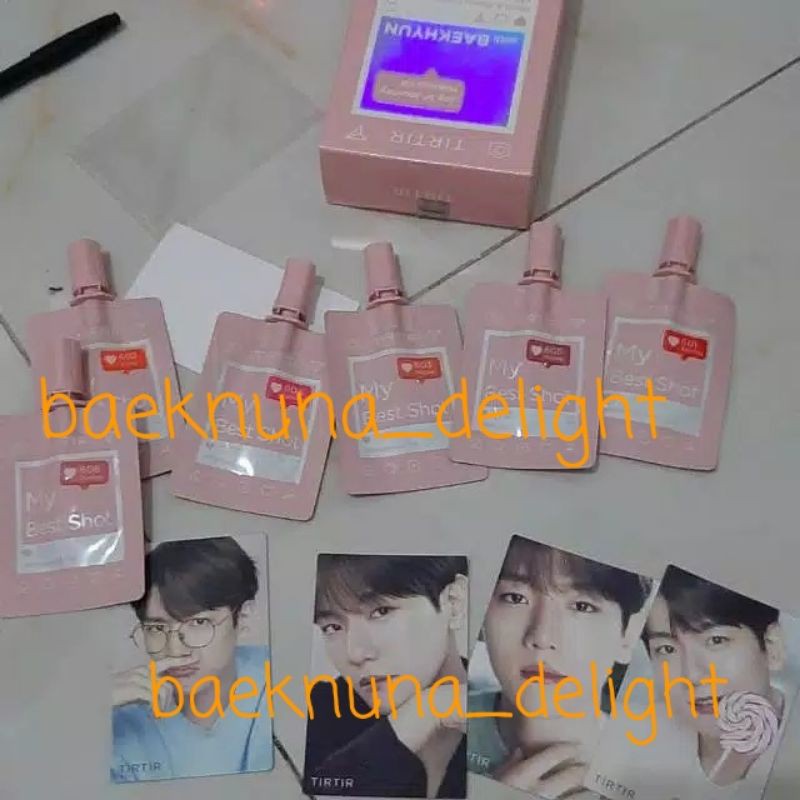 SHARING TIRTIR X BAEKHYUN LIPTINT