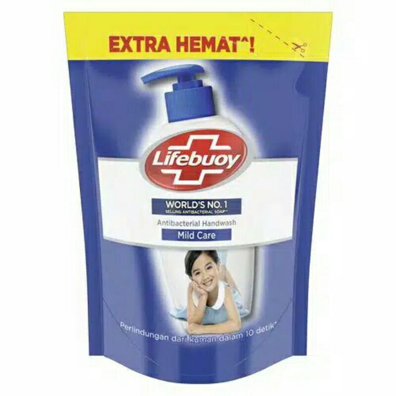 LIFEBUOY Antibacterial Handwash Mild Care&amp;Total 10 (SABUN CUCI TANGAN) 220 - 400ML