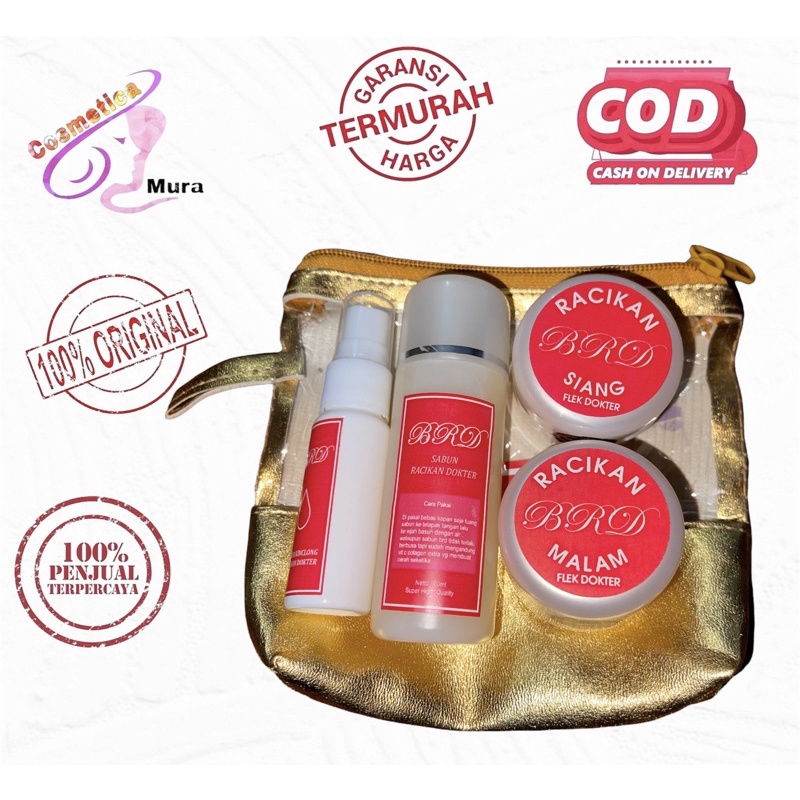cosmeticamurah - BRD PAKET SKINCARE - PAKET GOLD BRF SKINCARE BRD IMPORT - BRD GOLD