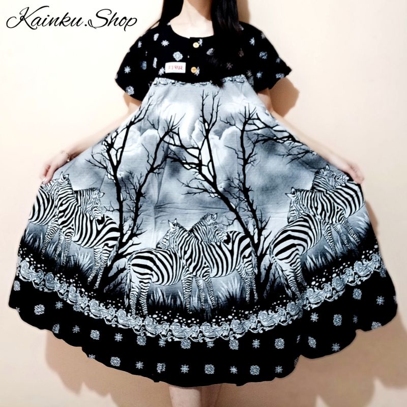 ❤️KU❤️ KLOK BOBOK DASTER PAYUNG KENCANA UNGU LABEL HIJAU SUPER ORIGINAL KUI COD GROSIR DASTER BUSUI BUMIL BEST SELLER RAYON KUB-46 ZEBRA