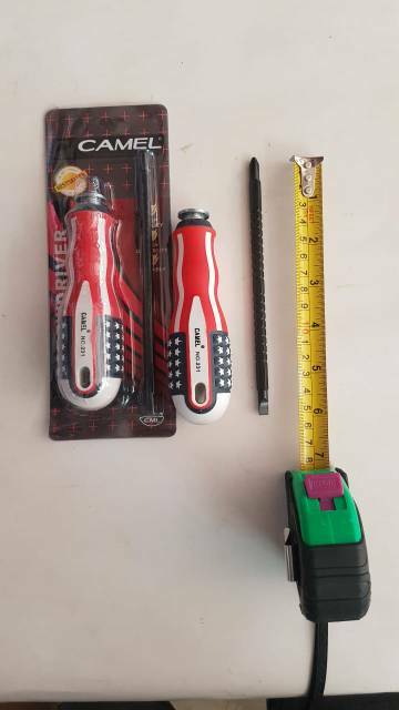OBENG BOLAK BALIK PLUS MINUS BENDERA USA CAMEL