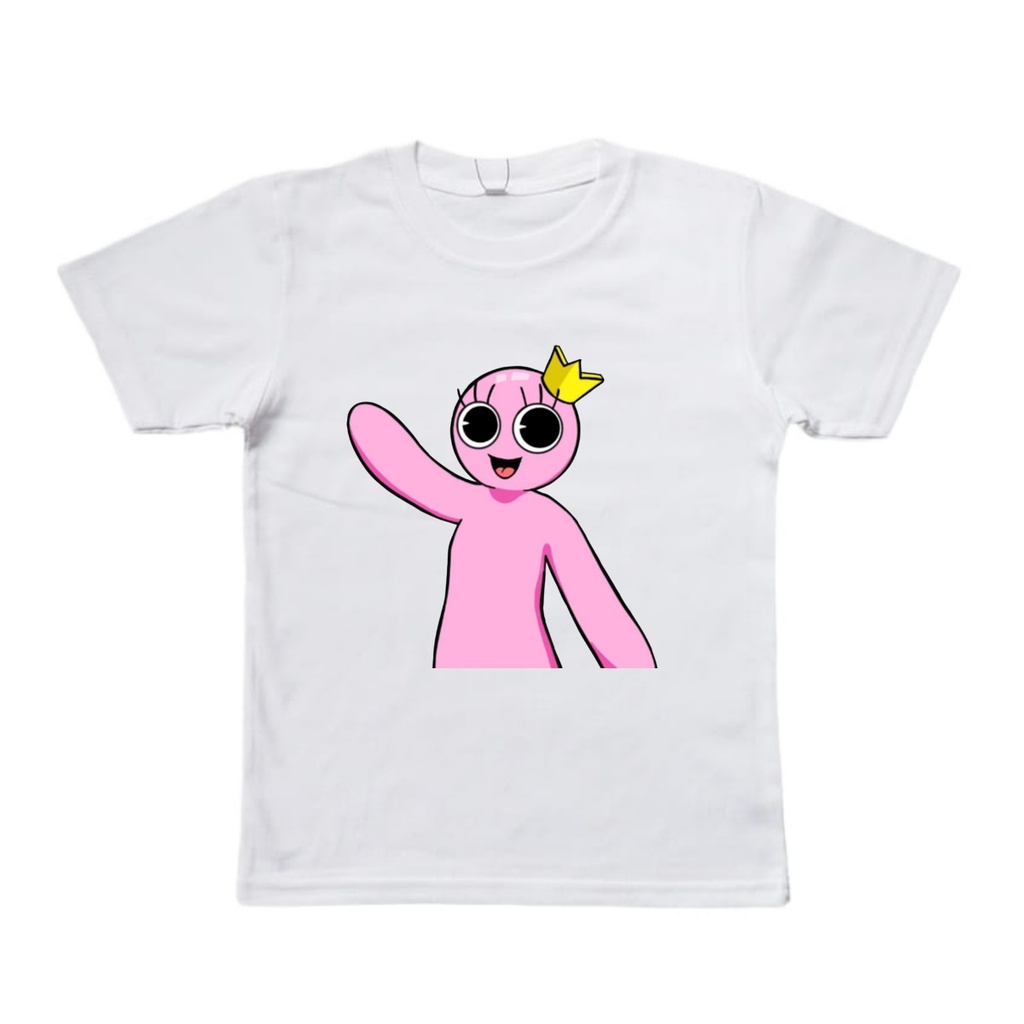 KAOS BAJU ANAK RAINBOW FRIEND UNTUK ANAK 1-10 TAHUN BISA COD