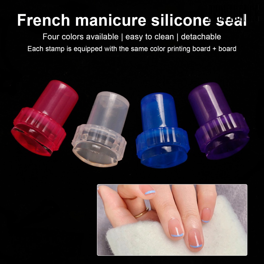 Providence 1 Set Stempel Nail Art Portable Anti Kotor Mudah Digunakan