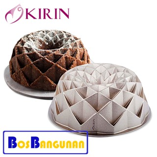 KIRIN Loyang Kue Bolu Premium Cake Pan / Loyang Kirin Pandora Champagne Gold Anti Lengket ...