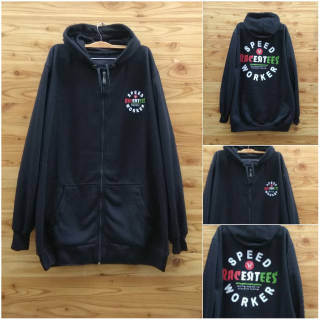 Jaket resleting RacerTees