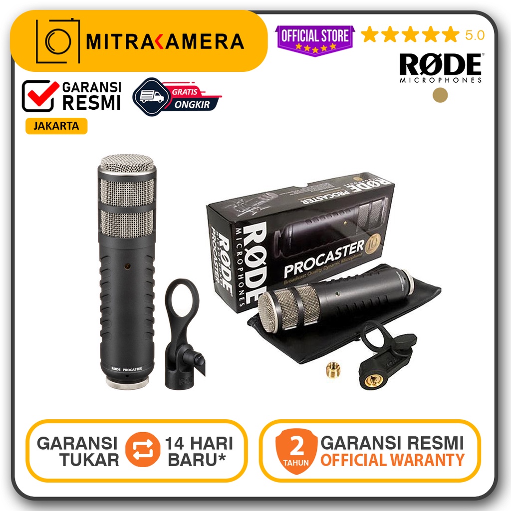 Rode Procaster Broadcast-Quality Dynamic Microphone
