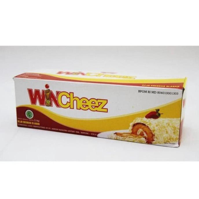 

KEJU WINCHEEZ CHEESE CHEDDAR 2KG BLOCK PROCESSED CHEDDAR WINCHIZ KEJU