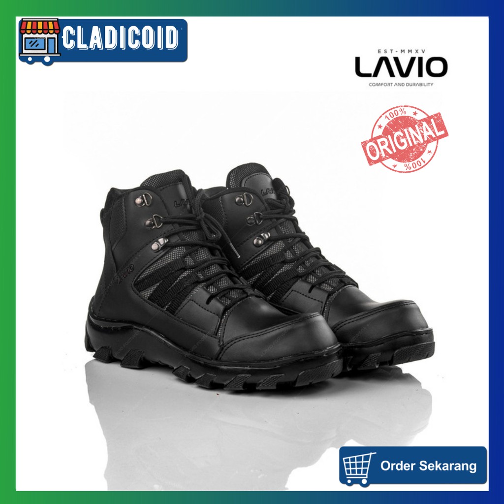 SEPATU SAFETY BOOTS PRIA ORIGINAL TERBARU MODEL KEREN DAN STYLISH COCOK PROYEK OUTDOOR LAVIO TWEEPS