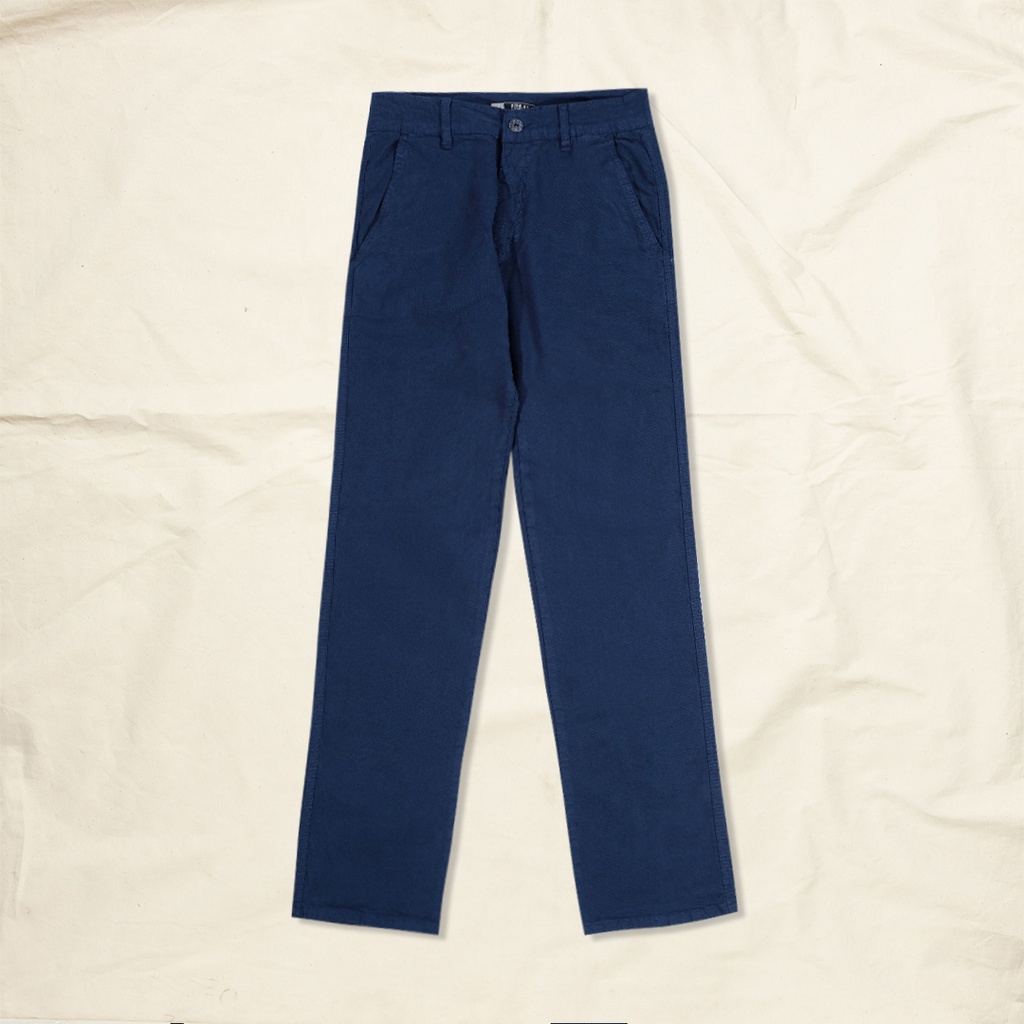 Jimmy and Martin - Basic Regular  Stretch Chinos Navy Dyed - S321