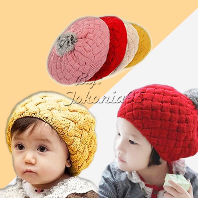 Topi Nanas Anak Perempuan- baby Pineapple hat