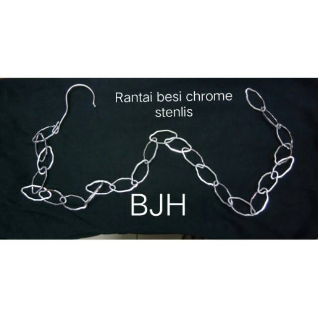 Rantai besi chrome stenlis