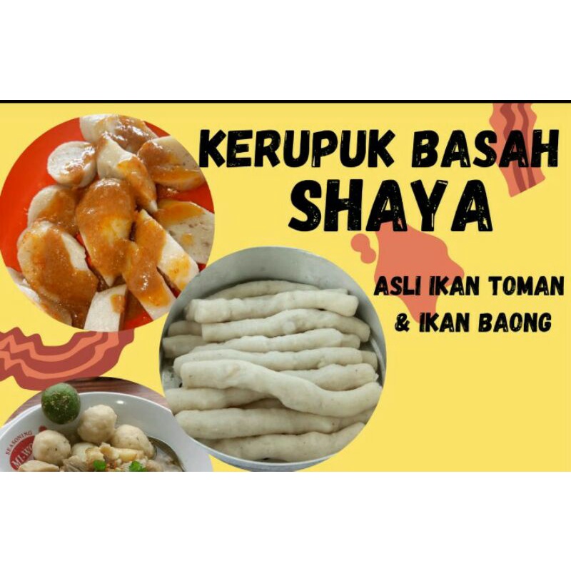 

kerupuk basah kapuas hulu