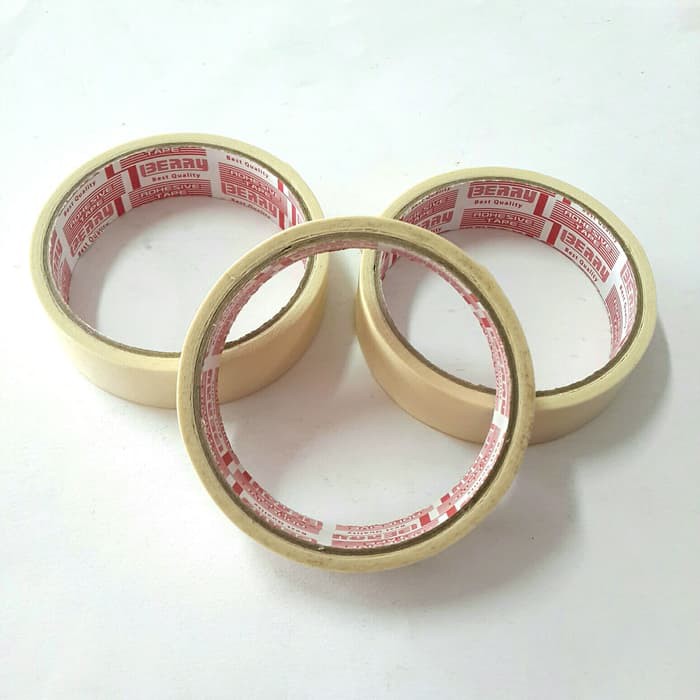 

Berry Masking Tape / Isolasi Kertas Berry 1 Inch