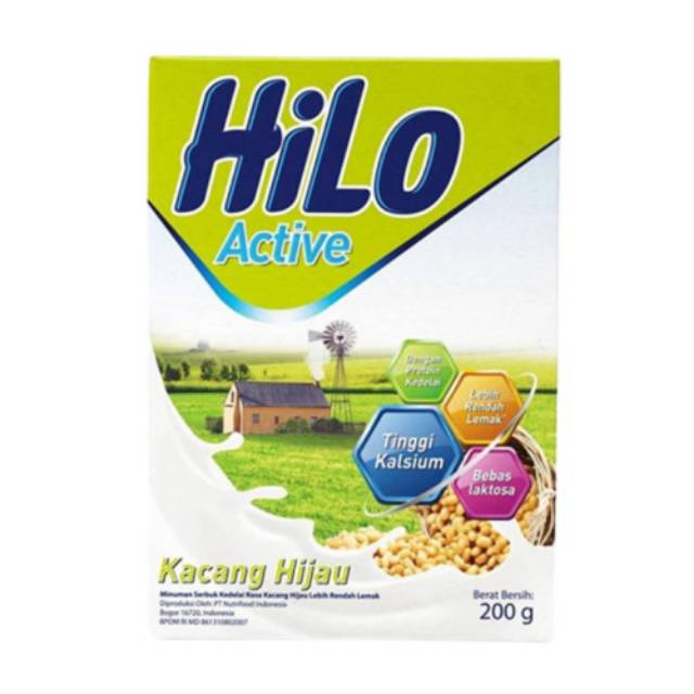 

HILO ACTIVE KACANG HIJAU DAN VANILLA200 GR