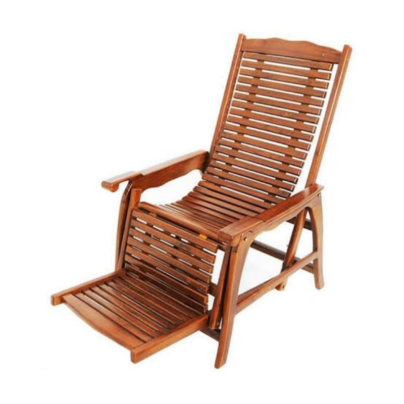 KURSI GOYANG MALAS KAYU JATI / KURSI SANTAI KREPYAK GOYANG BALI MODEL UNIK MINIMALIS