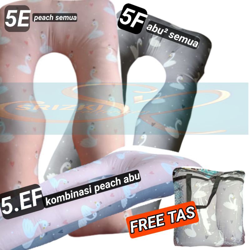 Bantal ibu hamil RESLETING terlaris 2 sisi motif tebal padat empuk dan nyaman ada ukuran jumbo premium free tas di link lainnya bisa kirim instan live