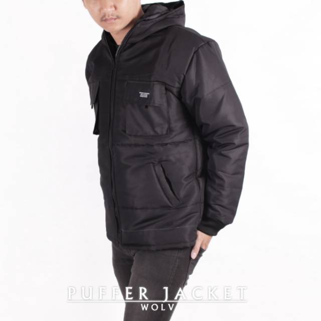 jaket puffer wolv