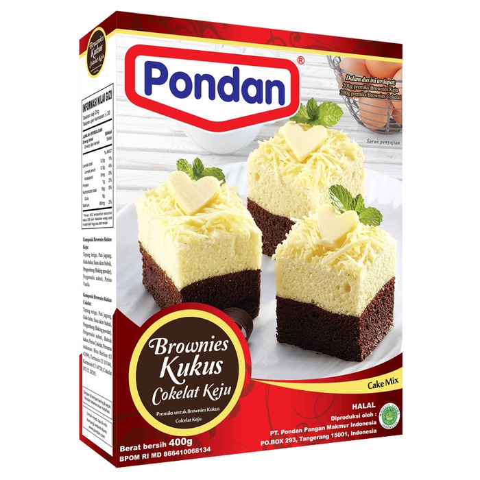 

T20Re Pondan Paket Brownies Ht51Gr
