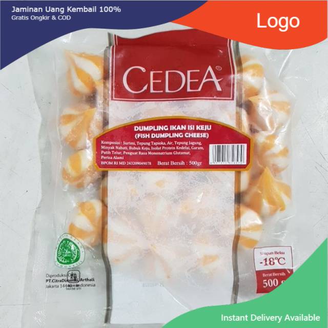 

CEDEA fish dumpling cheese 500gr