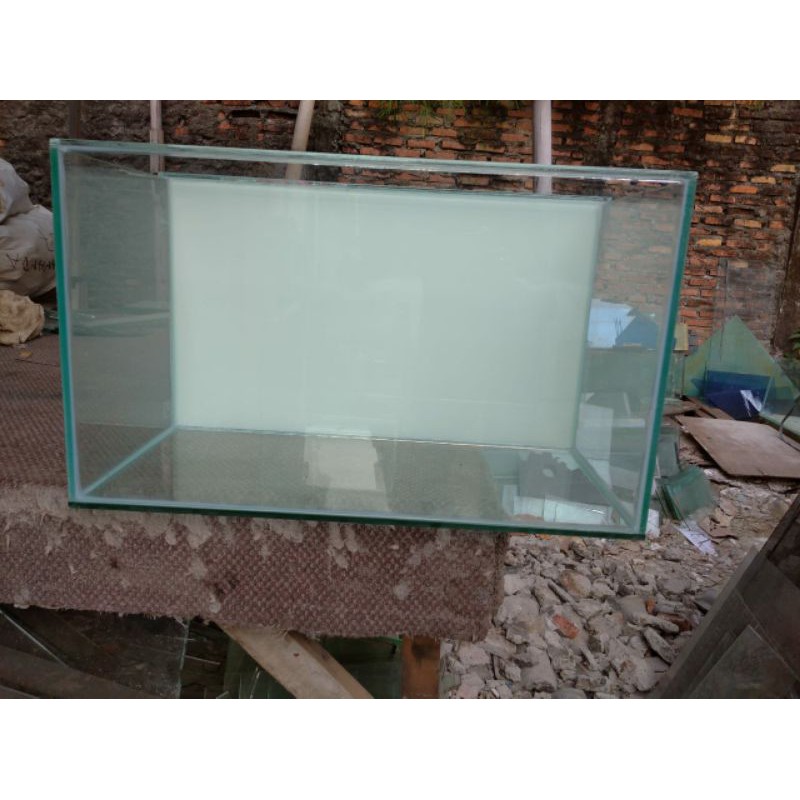 aquarium 60x30x35 sticker oracal white