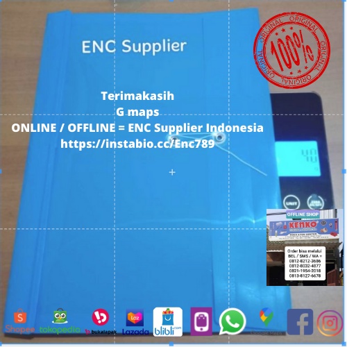 

databank 1 buah Map tali f4 plastik stopmap plastik tebal murah folio per pcs - enc.sup