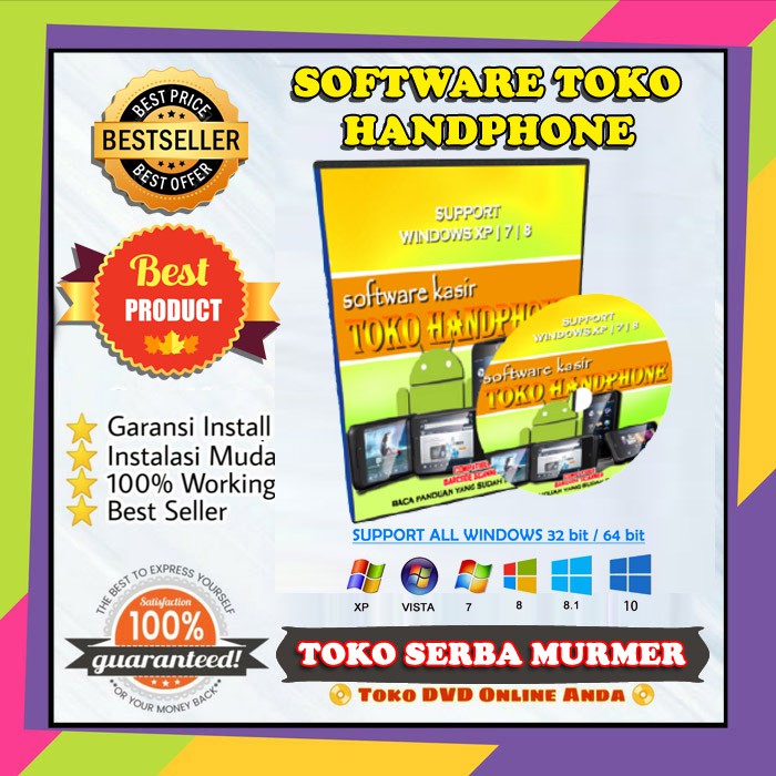 Software program kasir toko HP Handphone best seller