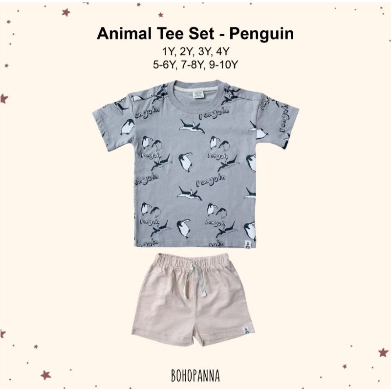 Animal Tee Set BohoPanna B22