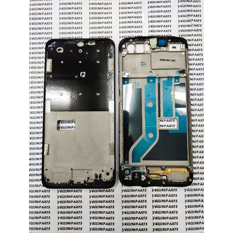 FRAME BEZZEL TULANG TENGAH DUDUKAN LCD OPPO A12 ORIGINAL