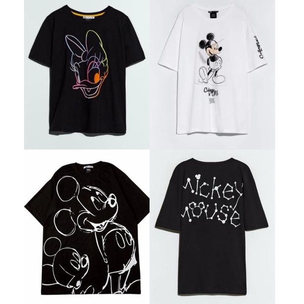 "PG. 977296" ZARA X DISNEY OVERSIZED TSHIRT