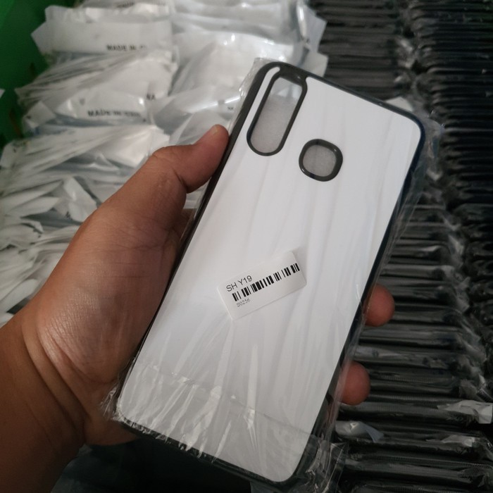 Case Vivo Y19 Soft Jelly with film  Polos custom casing Hp
