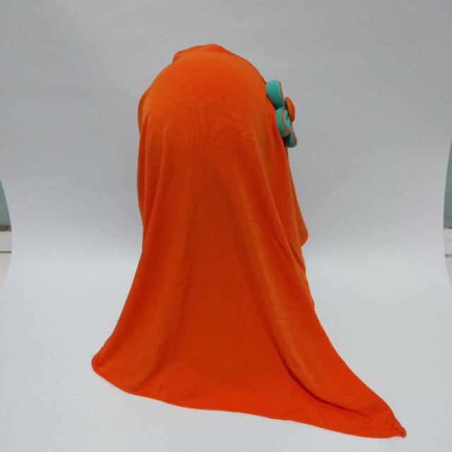 JILBAB ANAK PASHMINA INSTAN Orange