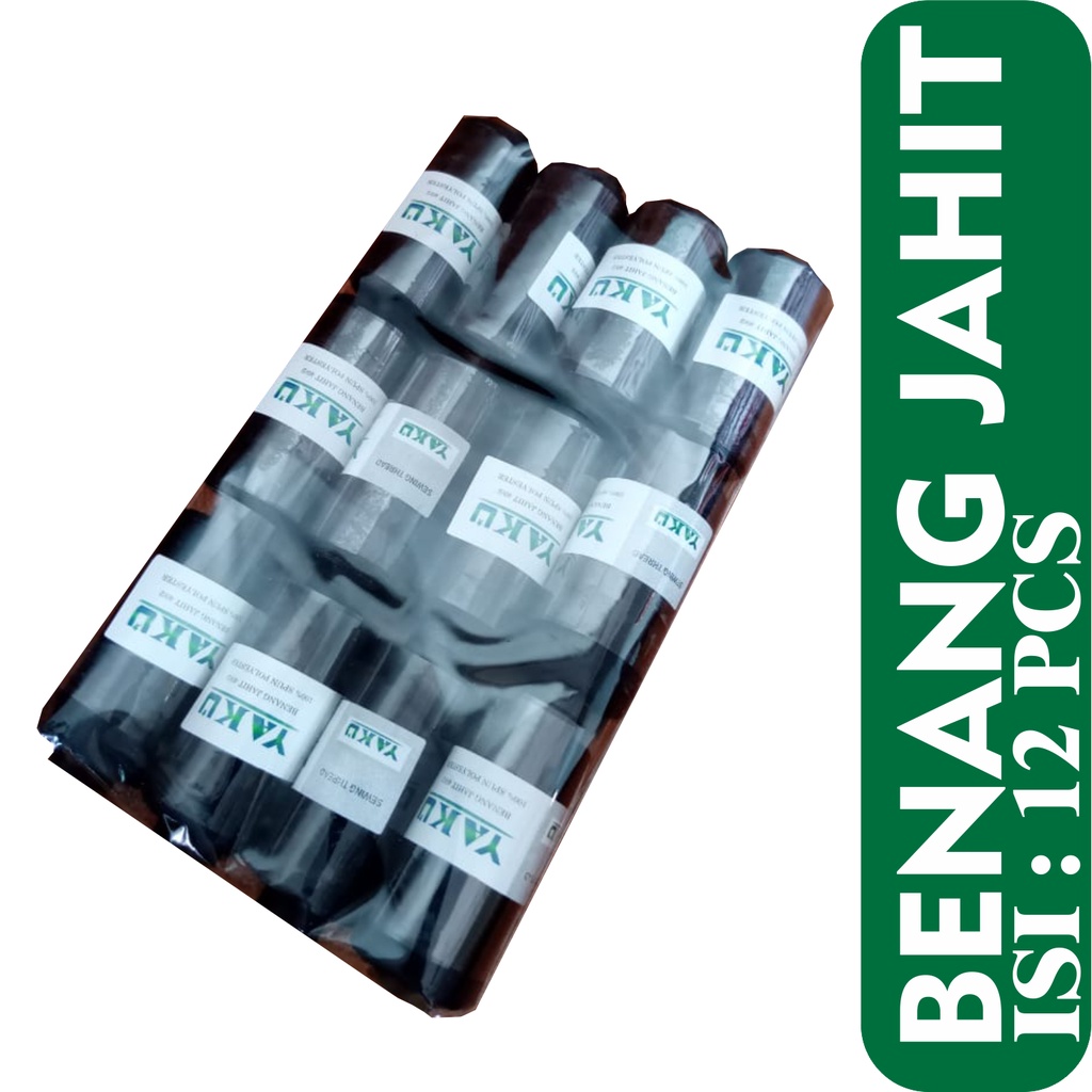 BENANG JAHIT/BENANG JAHIT MURAH/BENANG JAHIT 500YARD/PERALATAN JAHIT/BENANG MURAH/