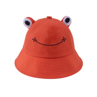 topi bucket pria Fashion frog bucket hat women Summer hat fisherman hat topi lelaki topi mancing