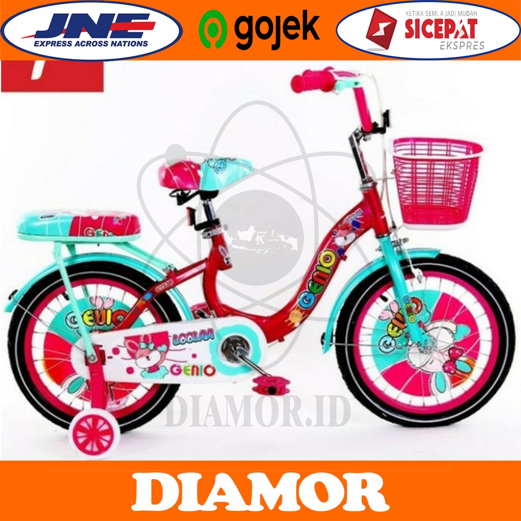 Sepeda Anak Perempuan Mini 18 Inch Genio LooLa