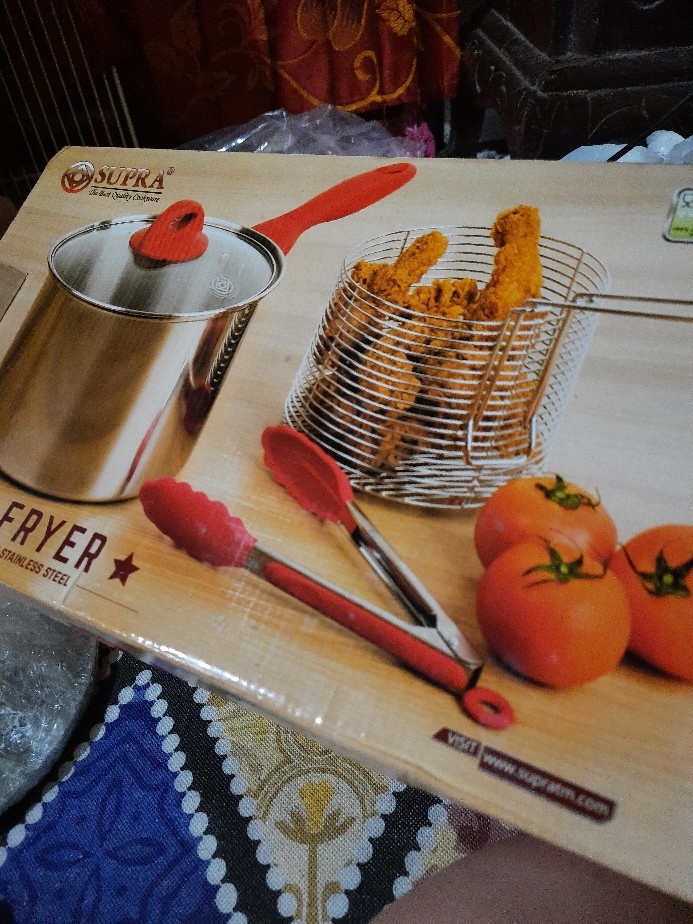 Panci Supra Deep Fryer Stainless Steel Tebal 20 Cm