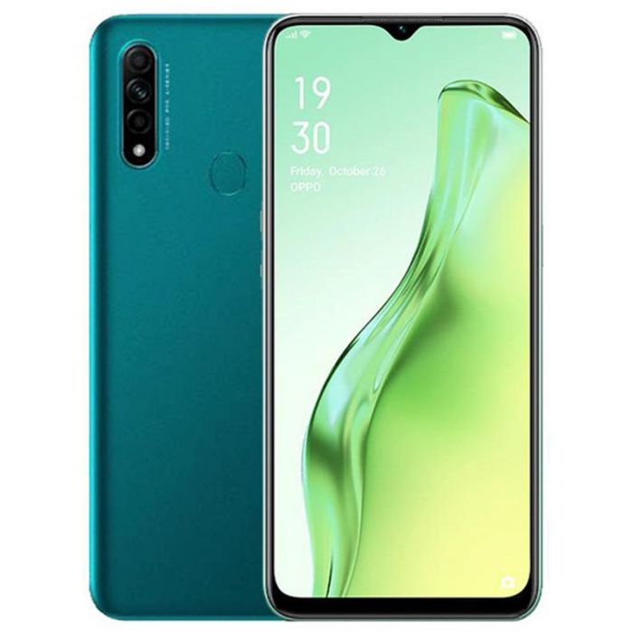 HP OPPO A31 RAM 4/128GB layar tetesan air Murah 4G LTE Smartphone(12 MONTH Garansi Toko)-128G-GREEN