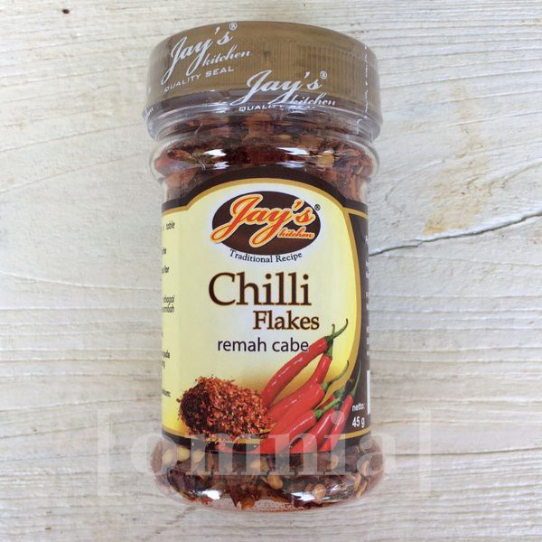 

Promo CHILLI FLAKES (Remah Cabai) 45g Diskon