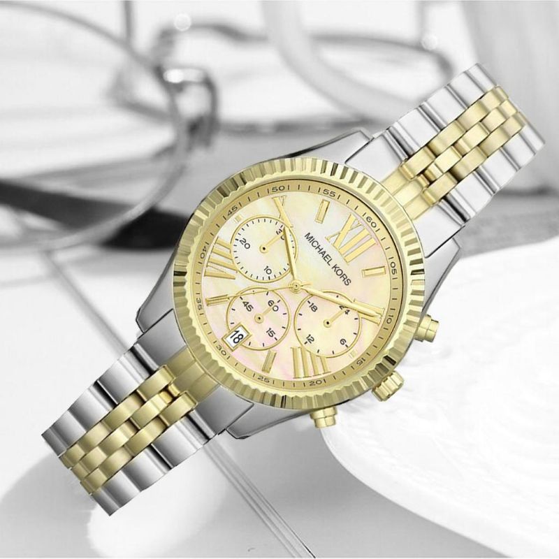 Michael Kors Jam Stainliss Steel Rantai Jam Tangan Super Quality Terlaris Pria Wanita