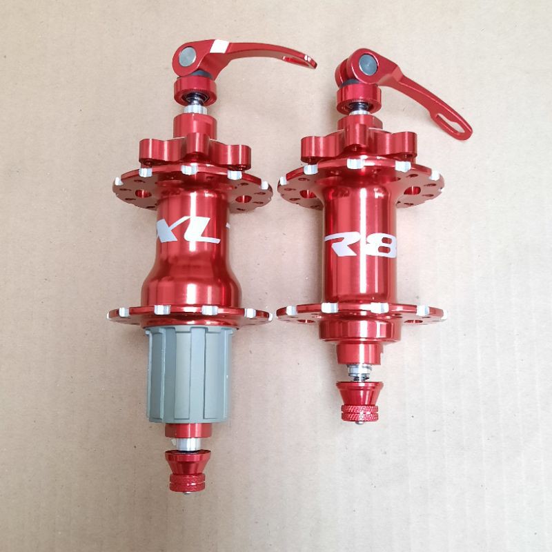 Hub freehub XLR 8 sixbolt 32H MERAH