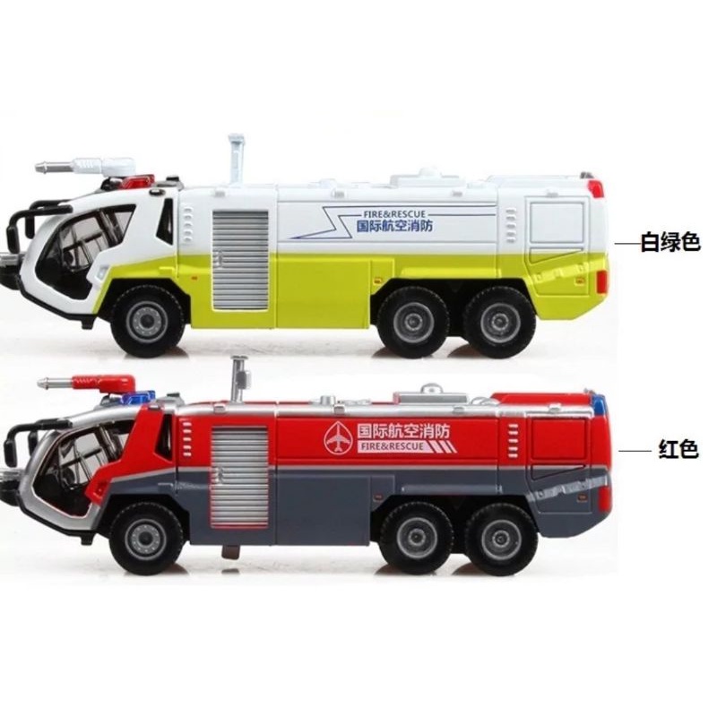 Miniatur Alat Berat KDW Airfield Water Cannon Diecast Kaidiwei Skala 1:50