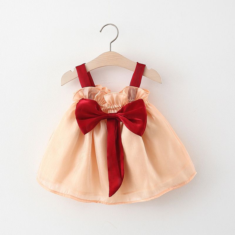 ANANAKSTORE- Dress tutu mewah usia 0-4 tahun MERAH DAN PEACH / Gaun pesta anak / Dress BAYI perempuan