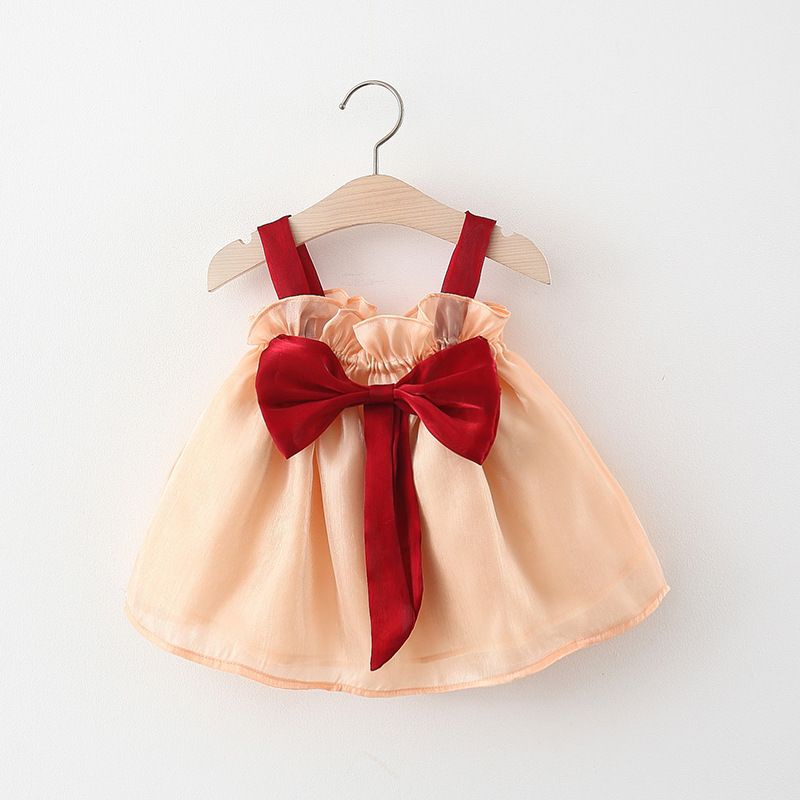 ANANAKSTORE- Dress tutu mewah usia 0-4 tahun MERAH DAN PEACH / Gaun pesta anak / Dress BAYI perempuan