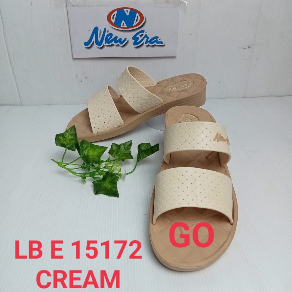 gos NEW ERA LBE 15172 sandal wanita slip on  sandal casual wanita 37-41