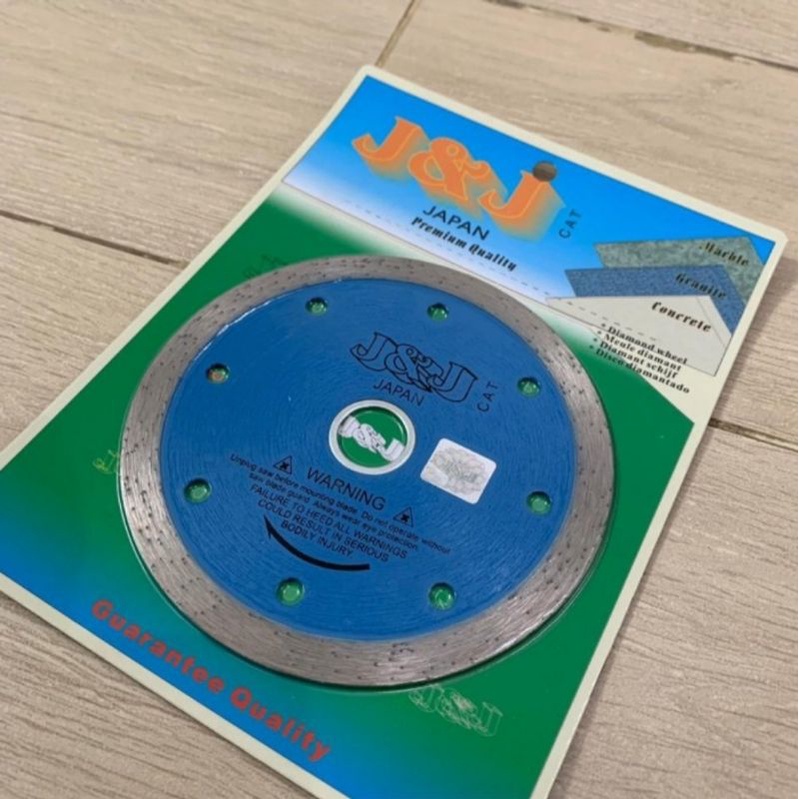 Diamond Wheel 4 Inch (mata Potong Kramik, Granit, Beton) - JJ / J&J