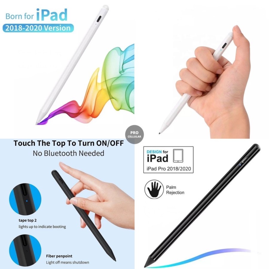 Stylus Pencil Gen 2 Palm Rejection for iPad