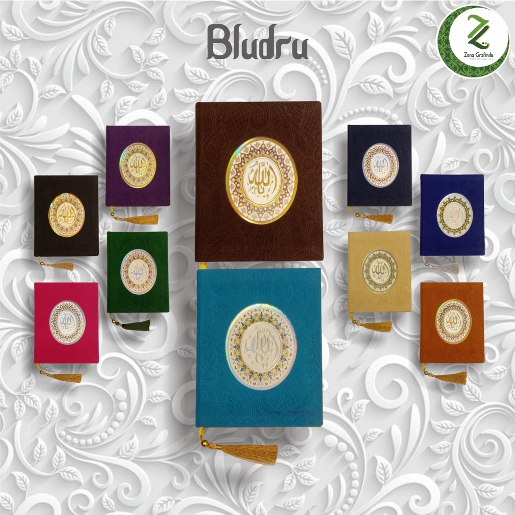Cetak Buku Yasin dan Tahlil Hard Cover Beludru Rustic