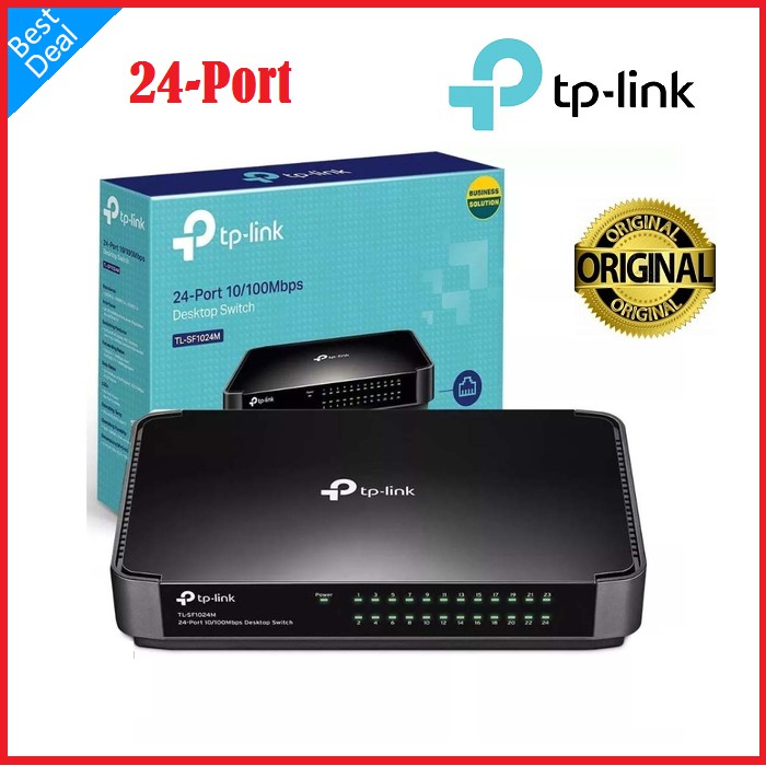 TPLINK TL-SF1024M Switch 24 Port 100Mbps Desktop