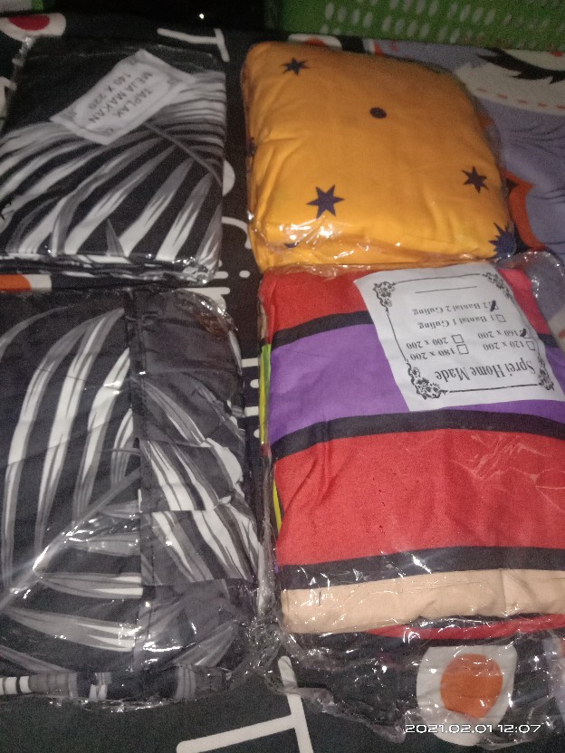 Grosir Sprei Homemade Motif New Falling Star Murah Berkualitas