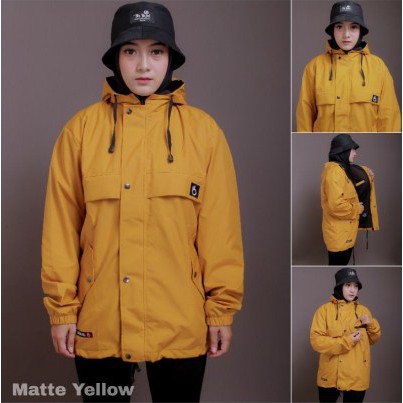 Jaket Parasut Pria/Wanita Wateproof Model MAT Orginal The Bojiel M L XL / Jaket Musim Dingin Wanita / Jaket Cagoule