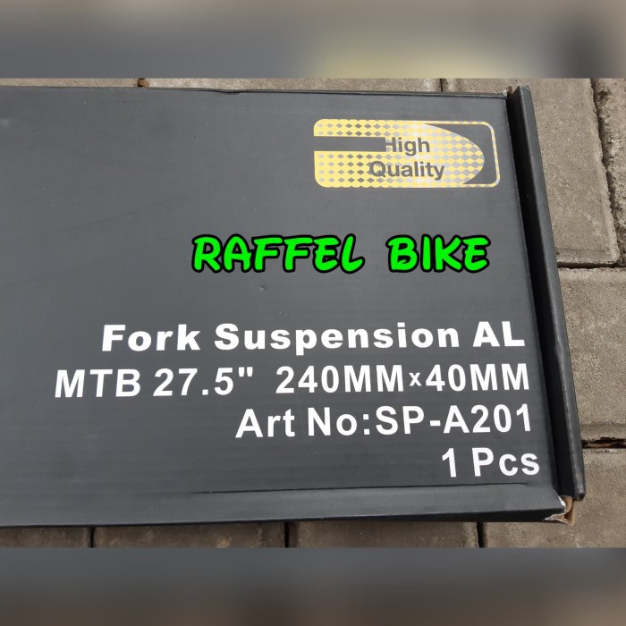 MURAH Termurah. Fork Pacific 27.5 over size lock black alloy. Fork 27.5